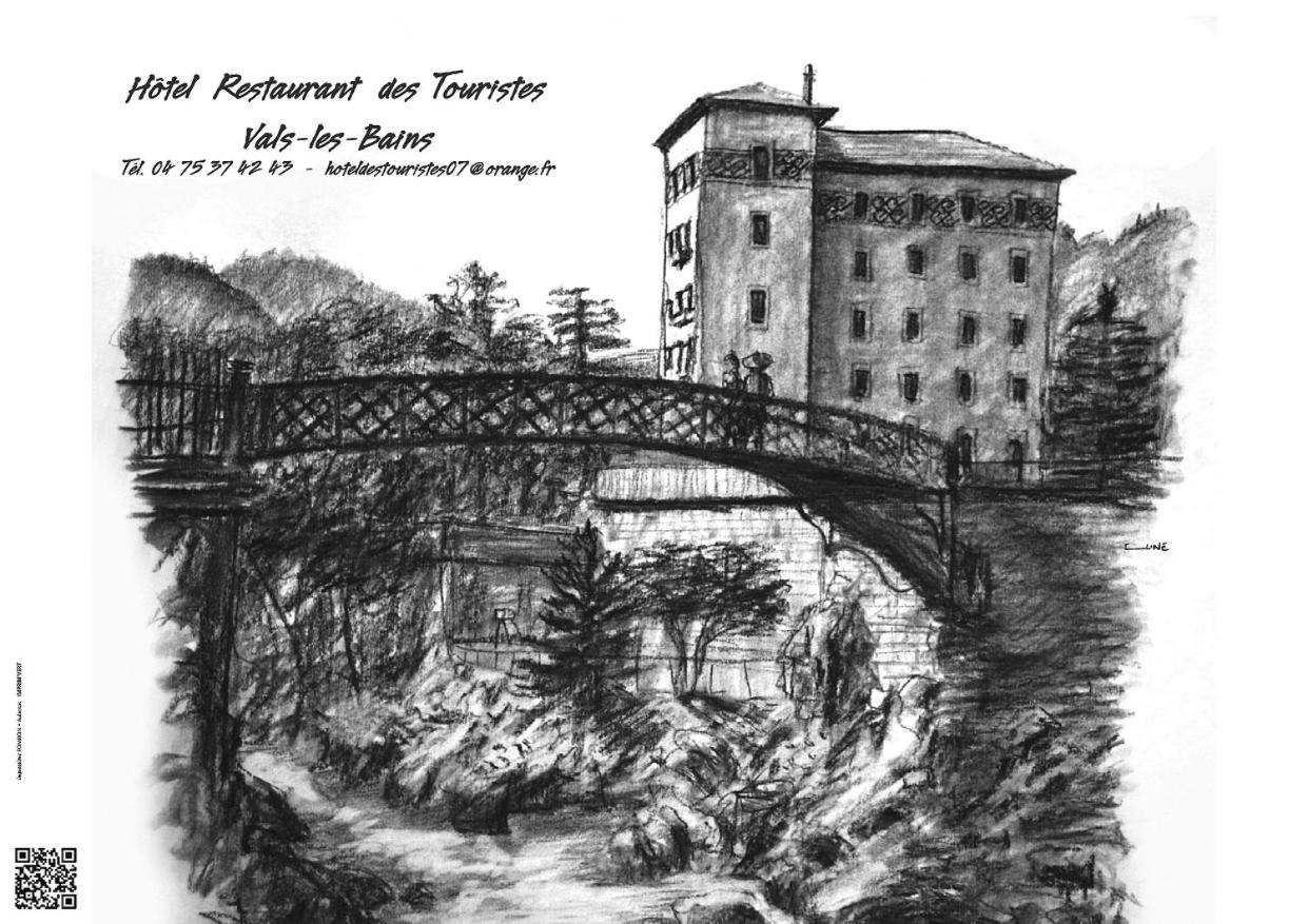 Hotel Restaurant Les Touristes Vals-les-Bains Exterior photo